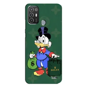 Чехлы для TECNO Pop 6 Pro (BE8) - Скрудж МакДак Louis Vuitton (PREMIUMPrint) (Богатая Утка)
