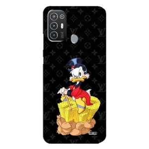 Чехлы для TECNO Pop 6 Pro (BE8) - Скрудж МакДак Louis Vuitton (PREMIUMPrint) (Богатство Макдака)