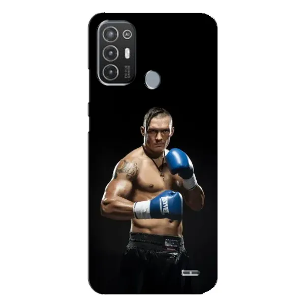 Чехол с принтом «Боксер Усик» для TECNO Pop 6 Pro (BE8)