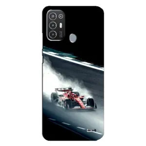 Чехол Формула1 на TECNO Pop 6 Pro (BE8) (Болид гоночный)