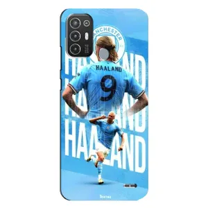 Чохли з футболістом Ерлінг Холанд для TECNO Pop 6 Pro (BE8) (AlphaPrint) (Erling Haaland)