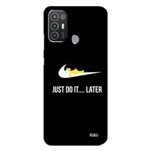 Чехол с Симпсонами для TECNO Pop 6 Pro (BE8) (VPrint) (Гомер Later)