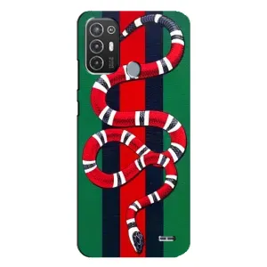 Чохли GUCCI для ТЕСNО Рop 6 Рro (BE8) (AlphaPrint) (Gucci змія)
