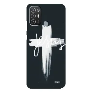 Християнські Чохли для TECNO Pop 6 Pro (BE8) (AlphaPrint) (Ісус)