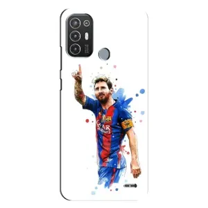 Чехлы Месси для TECNO Pop 6 Pro (BE8) (AlphaPrint) (Лео Месси)