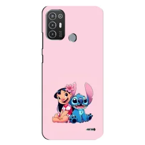 Чохол з принтом Стіч на TECNO Pop 6 Pro (BE8) (Ліло і Стіч)