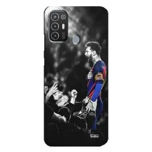 Чехлы Месси для TECNO Pop 6 Pro (BE8) (AlphaPrint) (Lionel Messi)