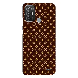 Чохли Луі Вітон для TECNO Pop 6 Pro (BE8) (AlphaPrint - LOUIS VUITTON) (лого LOUIS VUITTON)