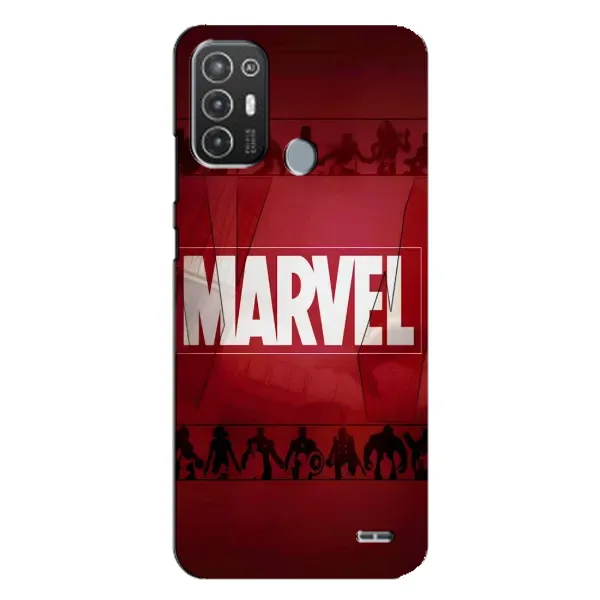 Чохол з принтом «MARVEL» для TECNO Pop 6 Pro (BE8)