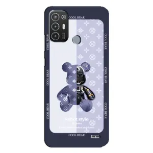Крутые Чехлы Луи Виттон для TECNO Pop 6 Pro (BE8) (AlphaPrint) (Медвежонок LV)