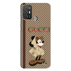 Чохли GUCCI для ТЕСNО Рop 6 Рro (BE8) (AlphaPrint) (Mickey GUCCI)
