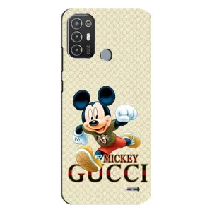 Чохол Disney Mouse TECNO Pop 6 Pro (BE8) (PREMIUMPrint) (Mikki Gucci)