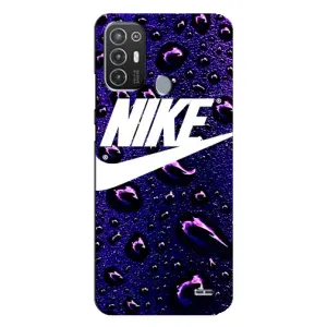 Чехол для TECNO Pop 6 Pro (BE8) - с принтом Найк (AlphaPrint) (Найк принт)