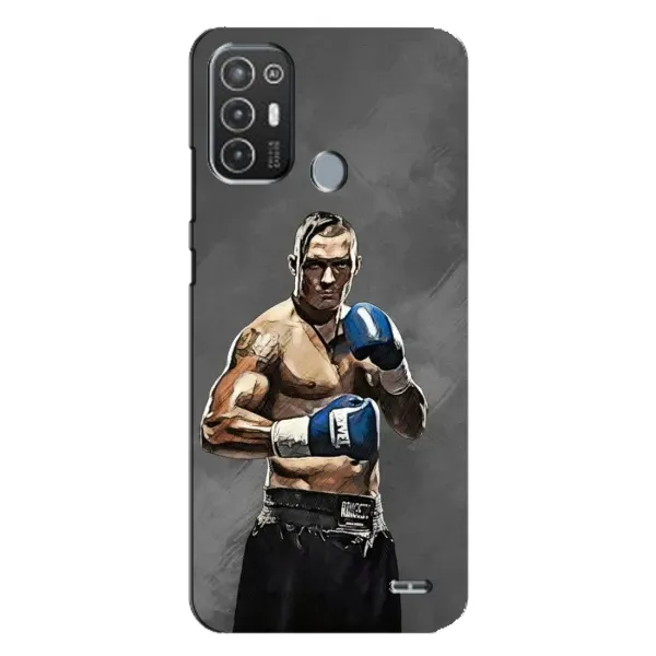 Чехол с принтом «Александр Усик» для TECNO Pop 6 Pro (BE8)