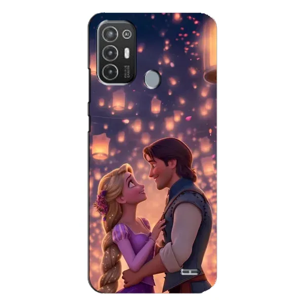 Чехол с принтом «Принцесса и принц» для TECNO Pop 6 Pro (BE8)