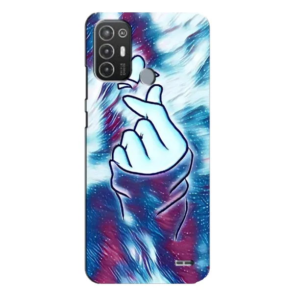Чохол з принтом «Радужне серце» для TECNO Pop 6 Pro (BE8) Чохол з принтом «Радужне серце» для TECNO Pop 6 Pro (BE8)