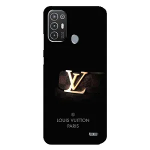 Чохли Луі Вітон для TECNO Pop 6 Pro (BE8) (AlphaPrint - LOUIS VUITTON) (ремінець LV)