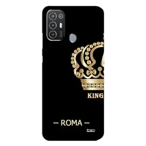 Чехлы для TECNO Pop 6 Pro (BE8) (VPrint) - Футбольные клубы (Roma)