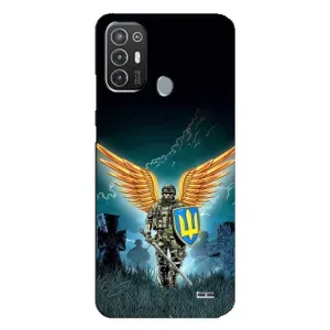 Чехлы с картинкой ЗСУ для TECNO Pop 6 Pro (BE8) (AlphaPrint)