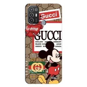 Чохол Disney Mouse TECNO Pop 6 Pro (BE8) (PREMIUMPrint) (Стильний Міккі)