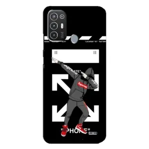 Чехол для TECNO Pop 6 Pro (BE8) с картинкой Supreme (AlphaPrint)