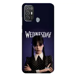 Чехлы Венсдей на TECNO Pop 6 Pro (BE8) Уэнсдей (AlphaPrint) (Wednesday)