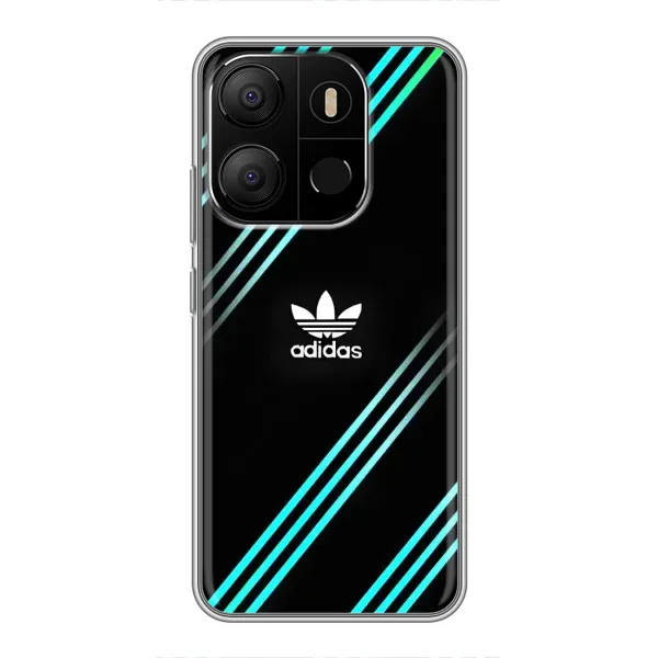 Чехол с принтом «Адидас с полосами» для TECNO Pop 7 Pro Чехол с принтом «Адидас с полосами» для TECNO Pop 7 Pro