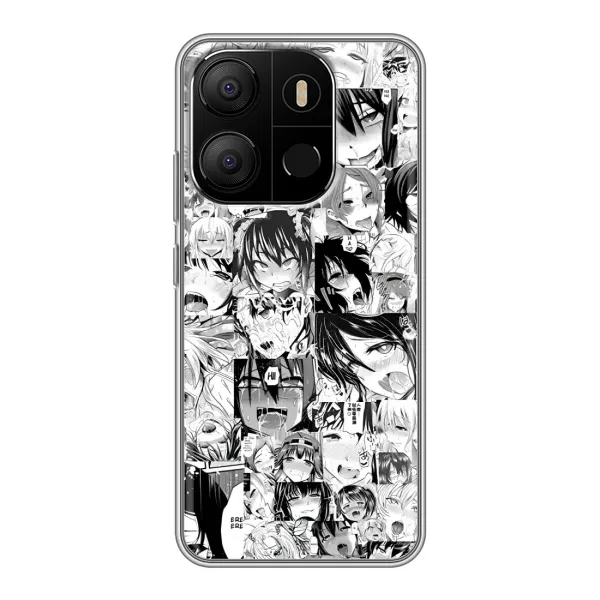 Чехол с принтом «Ahegao manga» для TECNO Pop 7 Pro Чехол с принтом «Ahegao manga» для TECNO Pop 7 Pro