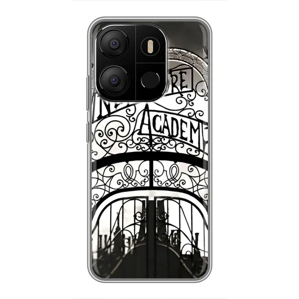 Чохол з принтом «Ворота Академії Невермор» для TECNO Pop 7 Pro Чохол з принтом «Ворота Академії Невермор» для TECNO Pop 7 Pro