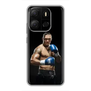 Чехол с принтом «Боксер Усик» для TECNO Pop 7 Pro
