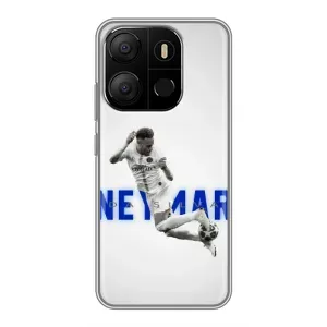 Чохол Неймар для Tecno Pop 7 Pro (AlphaPrint) (Бразилець Неймар)