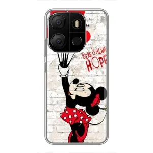 Чохол Disney Mouse Tecno Pop 7 Pro (PREMIUMPrint) (Heart Minni)