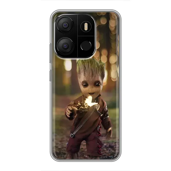 Чохол з принтом «I am Groot» для TECNO Pop 7 Pro Чохол з принтом «I am Groot» для TECNO Pop 7 Pro