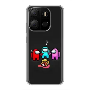 Чехол Амонг Ас для Tecno Pop 7 Pro (AlphaPrint) (Импостер)