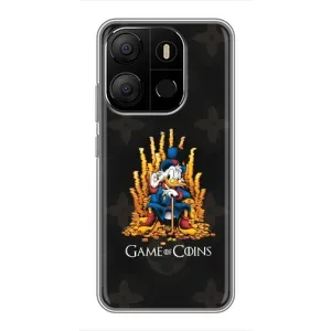Чехли для Tecno Pop 7 Pro - Скрудж МакДак Louis Vuitton (PREMIUMPrint) (Король грошей)