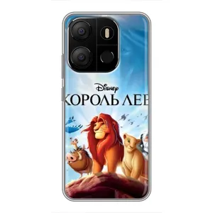 Чехол Король лев на Техно Поп 7 Про (Постер Король Лев)