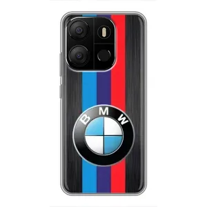 Чехол для Техно Поп 7 Про - с принтом БМВ (AlphaPrint) (Лого BMW)
