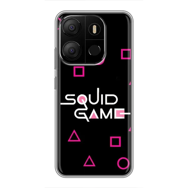 Чехол с принтом «Паттерн Игра кальмара» для TECNO Pop 7 Pro Чехол с принтом «Паттерн Игра кальмара» для TECNO Pop 7 Pro