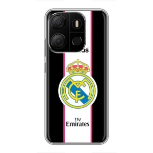 Чохол для Tecno Pop 7 Pro з принтом Реал Мадрид (Лого Real Madrid)