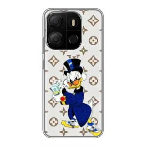 Чехли для Tecno Pop 7 Pro - Скрудж МакДак Louis Vuitton (PREMIUMPrint) (Макдак на стилі)