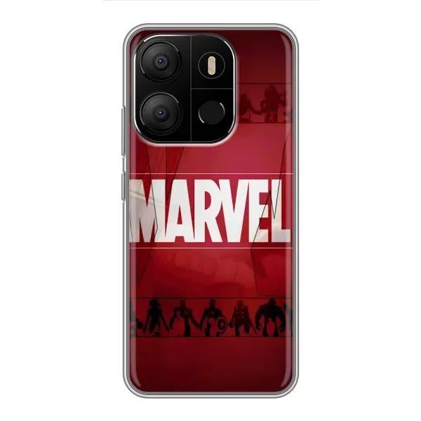 Чохол з принтом «MARVEL» для TECNO Pop 7 Pro Чохол з принтом «MARVEL» для TECNO Pop 7 Pro