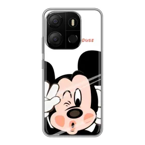 Міккі Маус чохол для Tecno Pop 7 Pro (AlphaPrint - Мультяшні) (Маус Міккі)