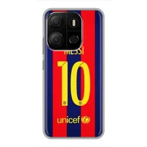 Чохли Мессі для Tecno Pop 7 Pro (AlphaPrint) (Messi Barca 10)