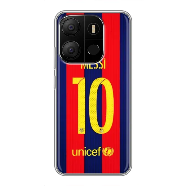 Чохол з принтом «Messi Barca 10» для TECNO Pop 7 Pro Чохол з принтом «Messi Barca 10» для TECNO Pop 7 Pro