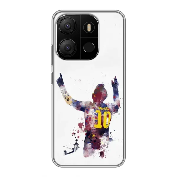 Чохол з принтом «Messi Barca» для TECNO Pop 7 Pro Чохол з принтом «Messi Barca» для TECNO Pop 7 Pro