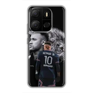 Чохол Неймар для Tecno Pop 7 Pro (AlphaPrint) (Неймар Лев)