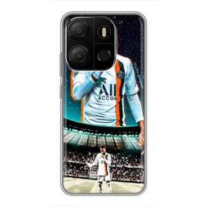 Чохол Неймар для Tecno Pop 7 Pro (AlphaPrint) (Неймар ПСЖ)