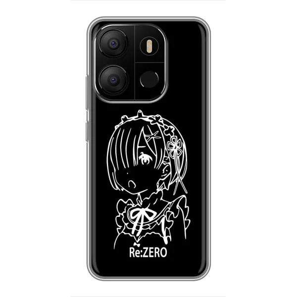 Чехол с принтом «Re: Zero» для TECNO Pop 7 Pro Чехол с принтом «Re: Zero» для TECNO Pop 7 Pro