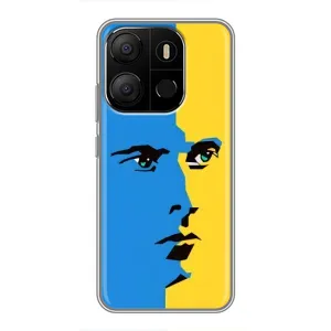 Украинские Чехлы для Tecno Pop 7 Pro с картинкой УПА (AlphaPrint) (Степан Бандера)