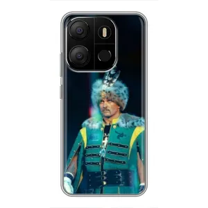 Чехол с принтом «Усик Гетман» для TECNO Pop 7 Pro